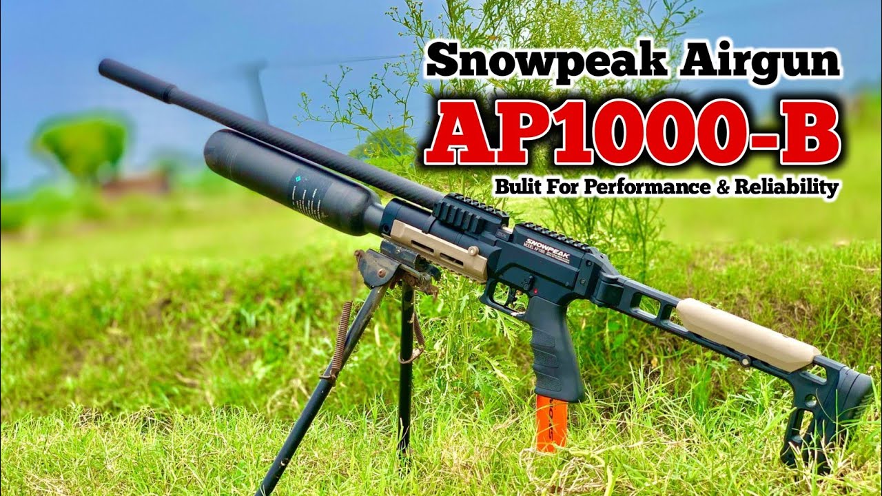 Snowpeak Airgun AP1000-B Built For Performance & Reliability_AirHunter ...