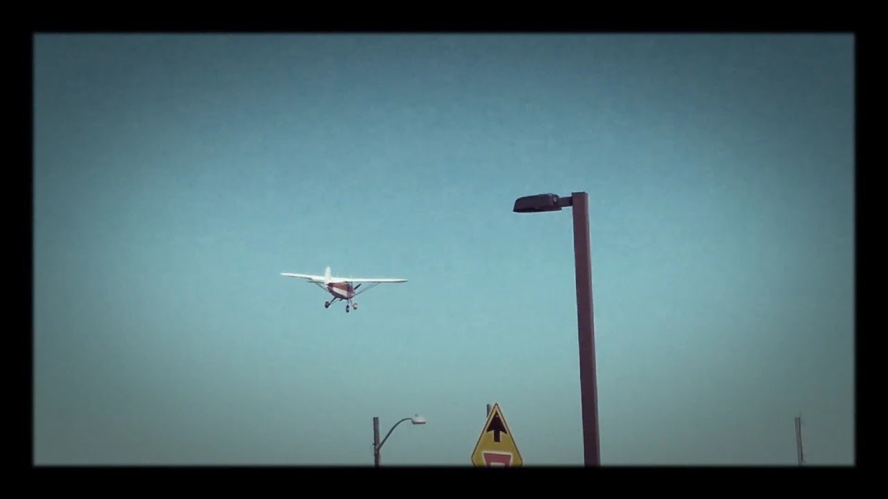 Landing at the Ogden airport. YouTube