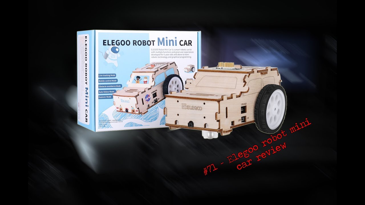 #71 - Elegoo robot mini car review - YouTube