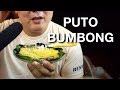 Filipino Rice Cake - PUTO BUMBONG | Korean Tries Filipino Food
