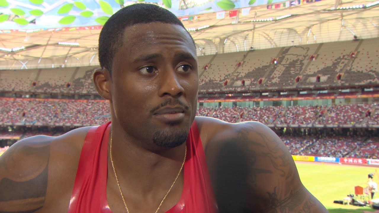 WCH 2015 Beijing - David Oliver USA 110m Hurdles Heat 3