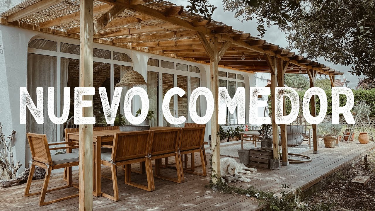 ☀️ NOVEDADES TERRAZA: NUEVO COMEDOR + ILUMINACIÓN 🪑💡