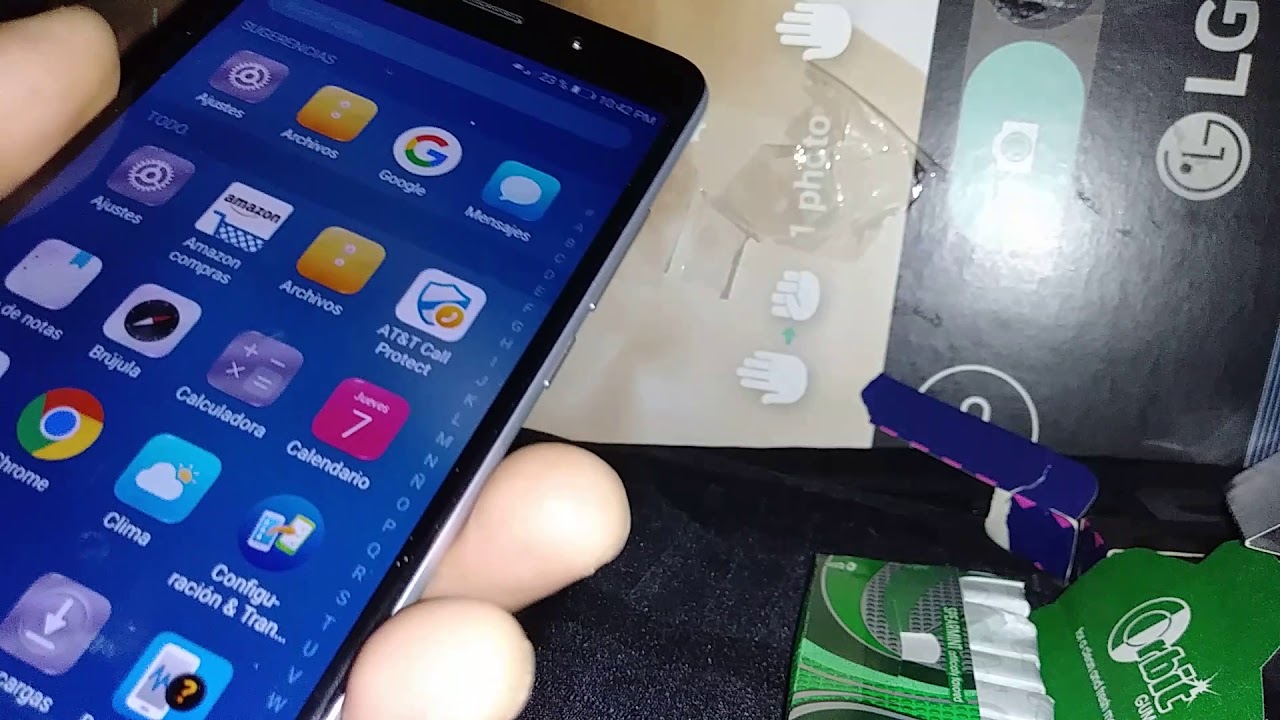 Como hacer captura de pantalla a Huawei Ascend XT2TM AT&T Modelo H1711