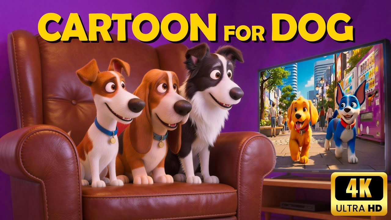 Мультфильмы про собак: расслабляющее телевидение для собак, оставшихся дома одних – видео, которые п