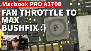 Macbook Pro A1708 Fan Throttle to the Max