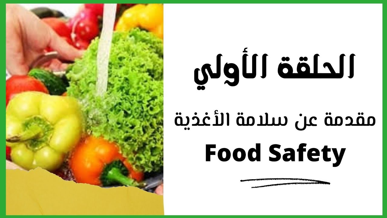 أساسيات سلامة الأغذية | مقدمة عن سلامة الأغذية الحلقة الأولي |  Food Safety Basics | غاوي علم