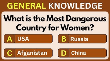 How Sharp Is Your General Knowledge? Only True Geniuses Get | a Perfect Score! #generalknowledge