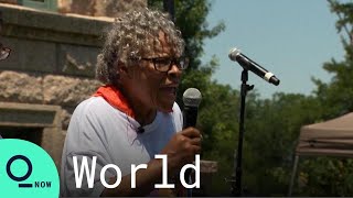 Opal Lee 'Grandmother of Juneteenth' Joins Fort Worth March