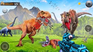 Wild Dinosaur Hunting Sim: Zoo Hunter | Android iOS Gameplay screenshot 5