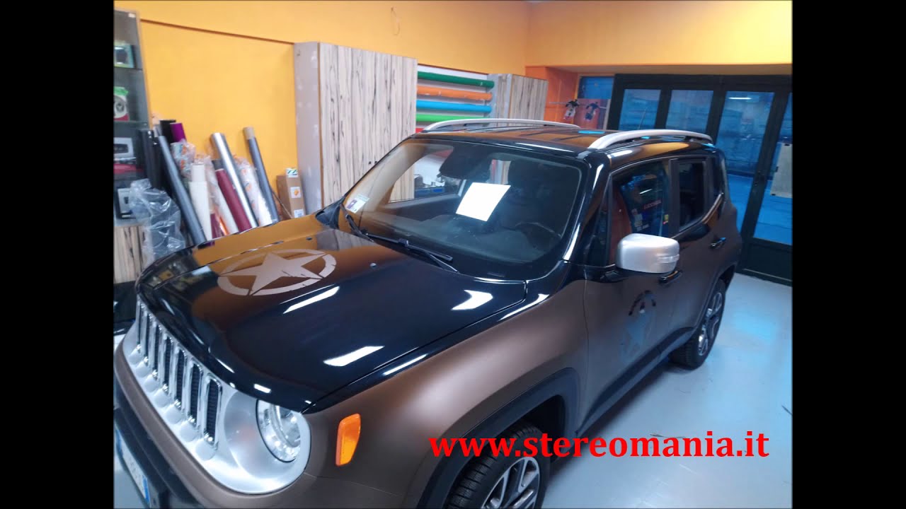 Stereomania : wrapping bi-color su Renegade