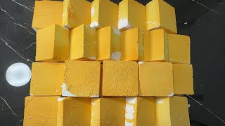 Yellow AGI Crispy Blocks | Satisfying