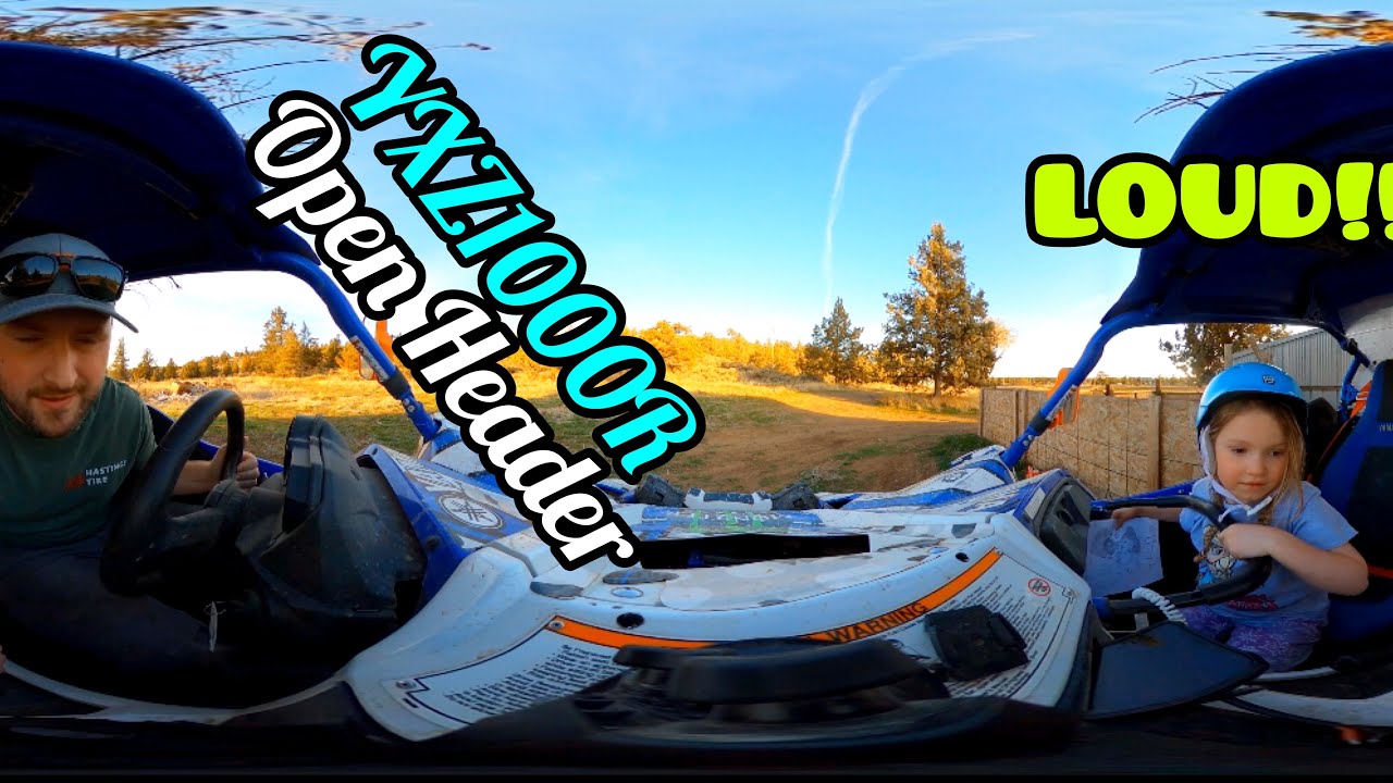 YXZ1000R STRAIGHT PIPE EXHAUST YouTube