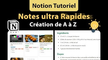 Créer un Système de Prises de Notes minimaliste de A à Z 📒✨ - Notion Tutoriel