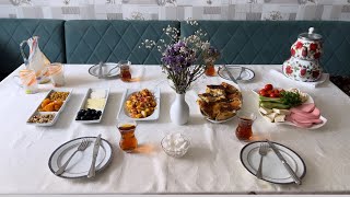SADECE 30 DAKİKADA HAZIRLAYABİLECEĞİNİZ KAHVALTI SOFRASI #cooking