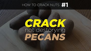 How to Crack Pecan Nut Shells Without Destroying Nuts (How to Crack Nuts #3)