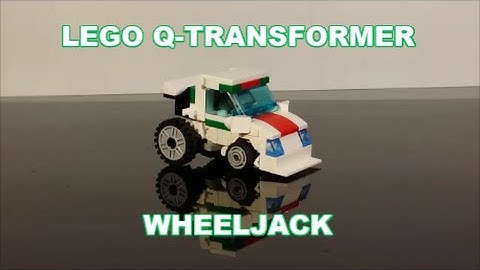 Lego Transformer Wheeljack Q Transformer By BX Brix