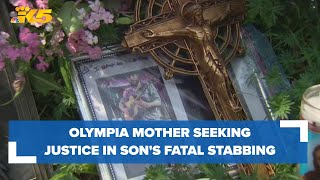 'A random, senseless act': Olympia mother wants justice in son's fatal stabbing