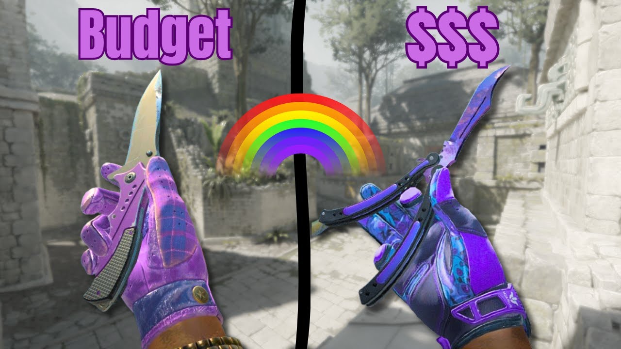 Best Knife & Glove Combos in CS2 (Every Color) — Budget vs Expensive