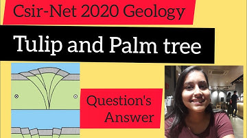 #geogyanm Tulip and Palm tree structure CSIR-NET 2020 Question.