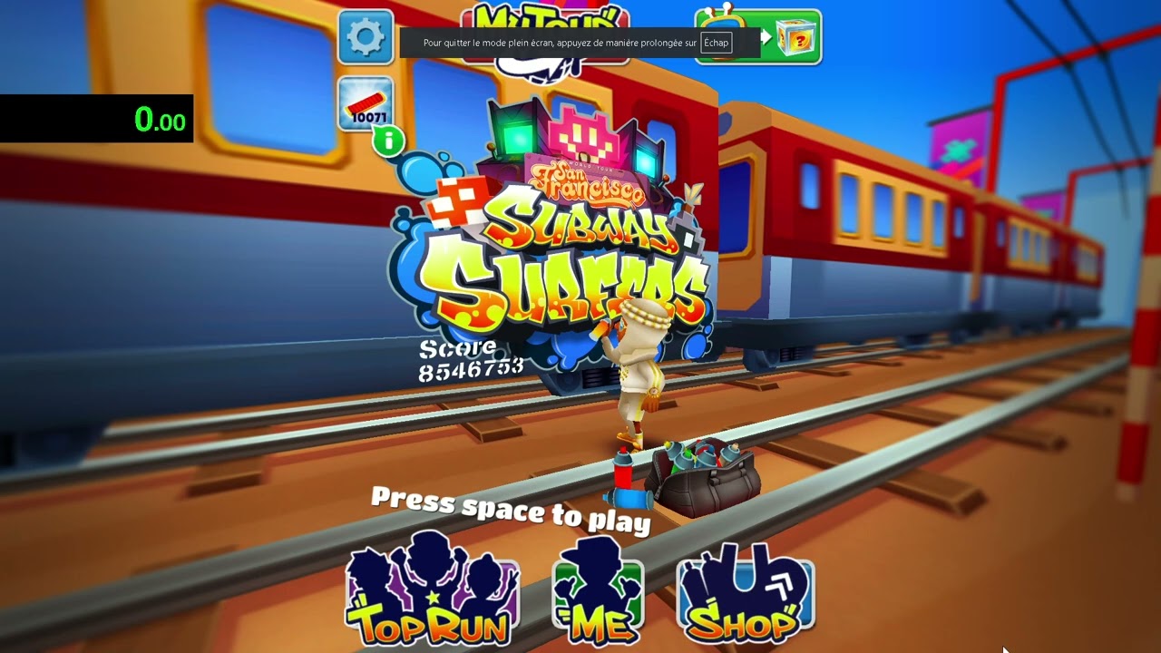 Comment avoir subway surfer sur pc (GRATUITEMENT SANS EMULATEUR)