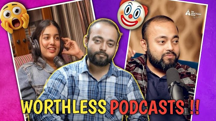 WORST INDIAN PODCASTS | ROAST | @BapkaBap110