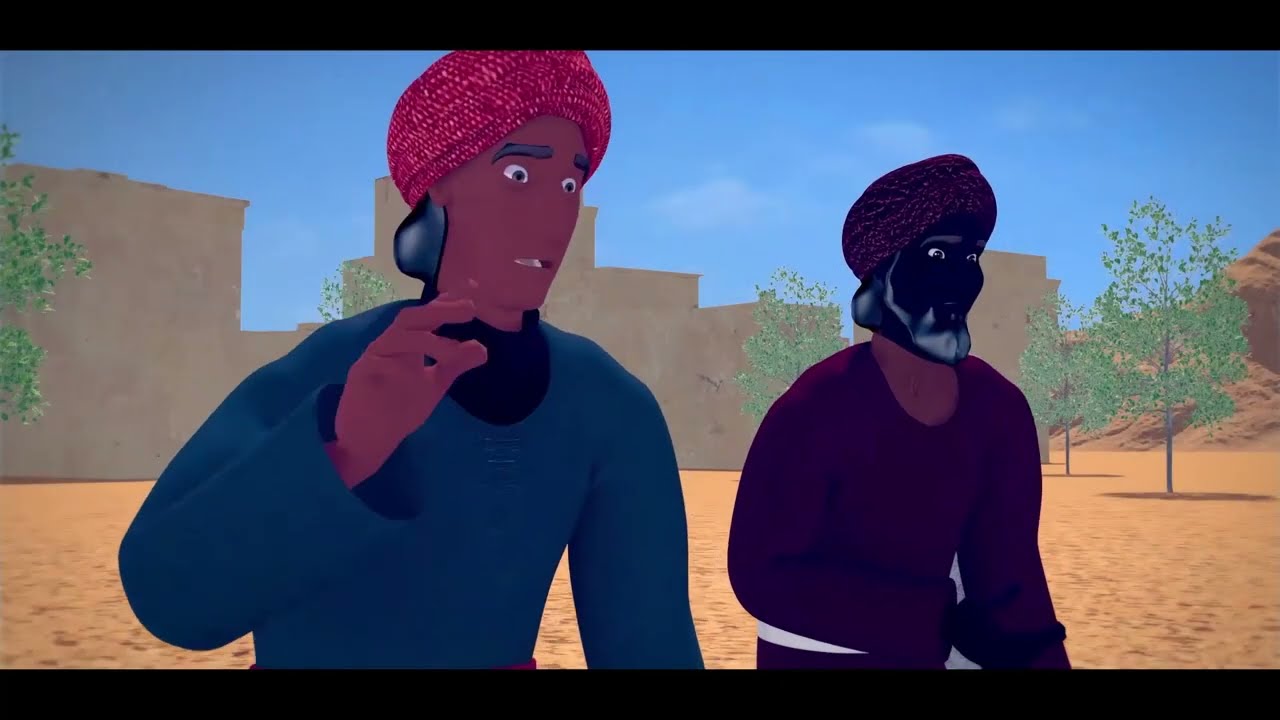 ⁣مشهد رائع من قصة نبي الله