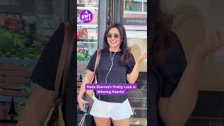 Neha Sharma looks cute and pretty in her latest look, winning hearts with her sweet smile.