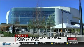 Downtown parking during NCAA games at Legacy Arena