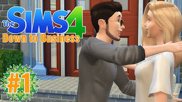 The Beginning! "The Sims 4 Get to Work" (Down to Business) Ep.1