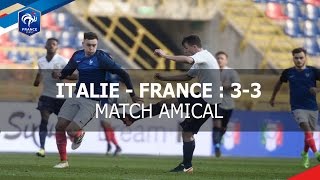 U19 : Italie - France (3-3), le résumé