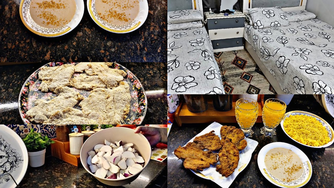 وحشتوني يلا بينا يوم مليان نشاط...يوم مليان راحه نفسيه + غداء سريع🏵❤️