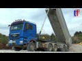 MAN TGS Tipper Trailer Trucks / Sattelkipper, Germany, 13.04.2017.