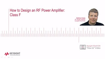How to Design an RF Power Amplifier: Class F