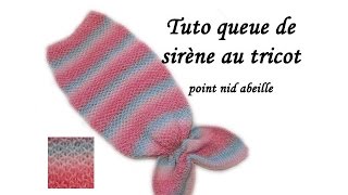 KNITTING TUTORIAL: HONEYCOMB STITCH MERMAID TAIL BLANKET screenshot 2