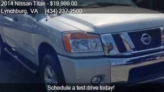 2014 Nissan Titan S for sale in Lynchburg, VA 24502 at DNX M