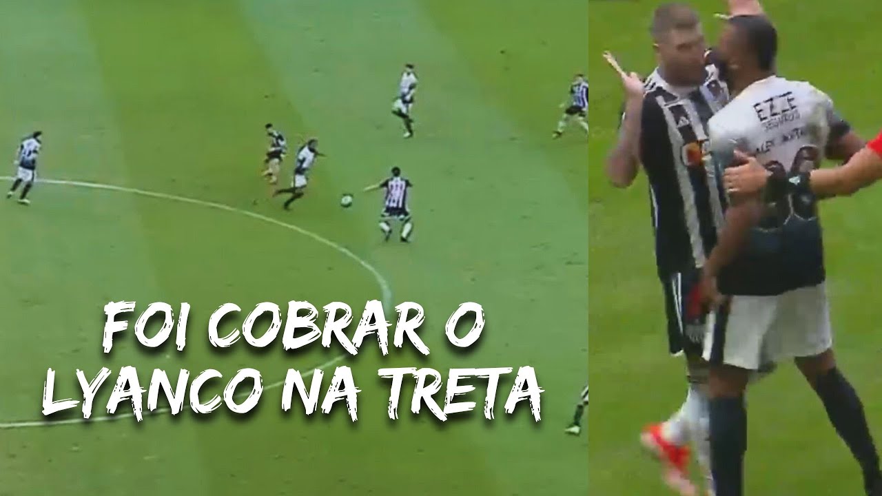 ALEX SANTANA MOSTROU MUITA RAÇA | Alex Santana vs Atlético-MG