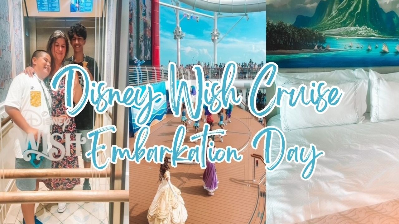 Embarkation Day on the Disney Wish | Start to Finish