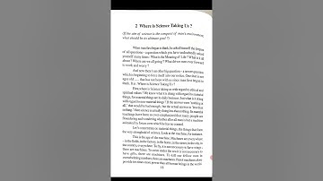 Class 10th Lesson-2 (Where is Science Taking Us) (PSEB) by Jasjeet Kaur(English Mistress).