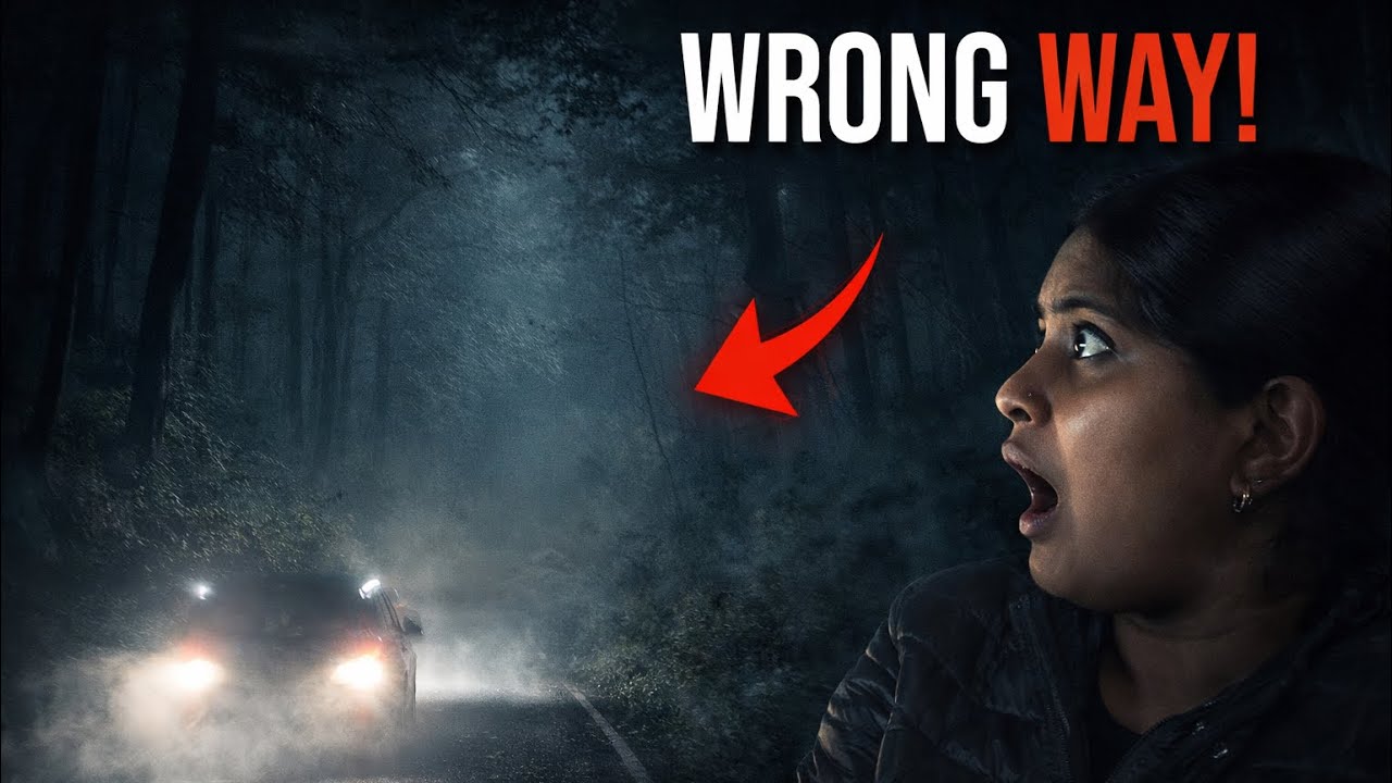 We Took the Wrong Way at Night… 😱