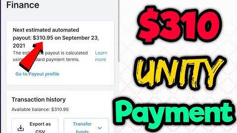 Unity ads payment proof | Earn $300 With Unity Ads | Unity Payment Proof unity self earning trick