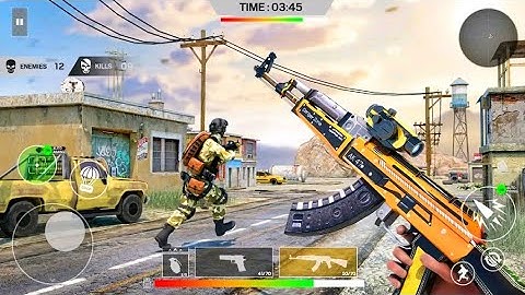 FPS Commando Mission Gun Games _ Android GamePlay