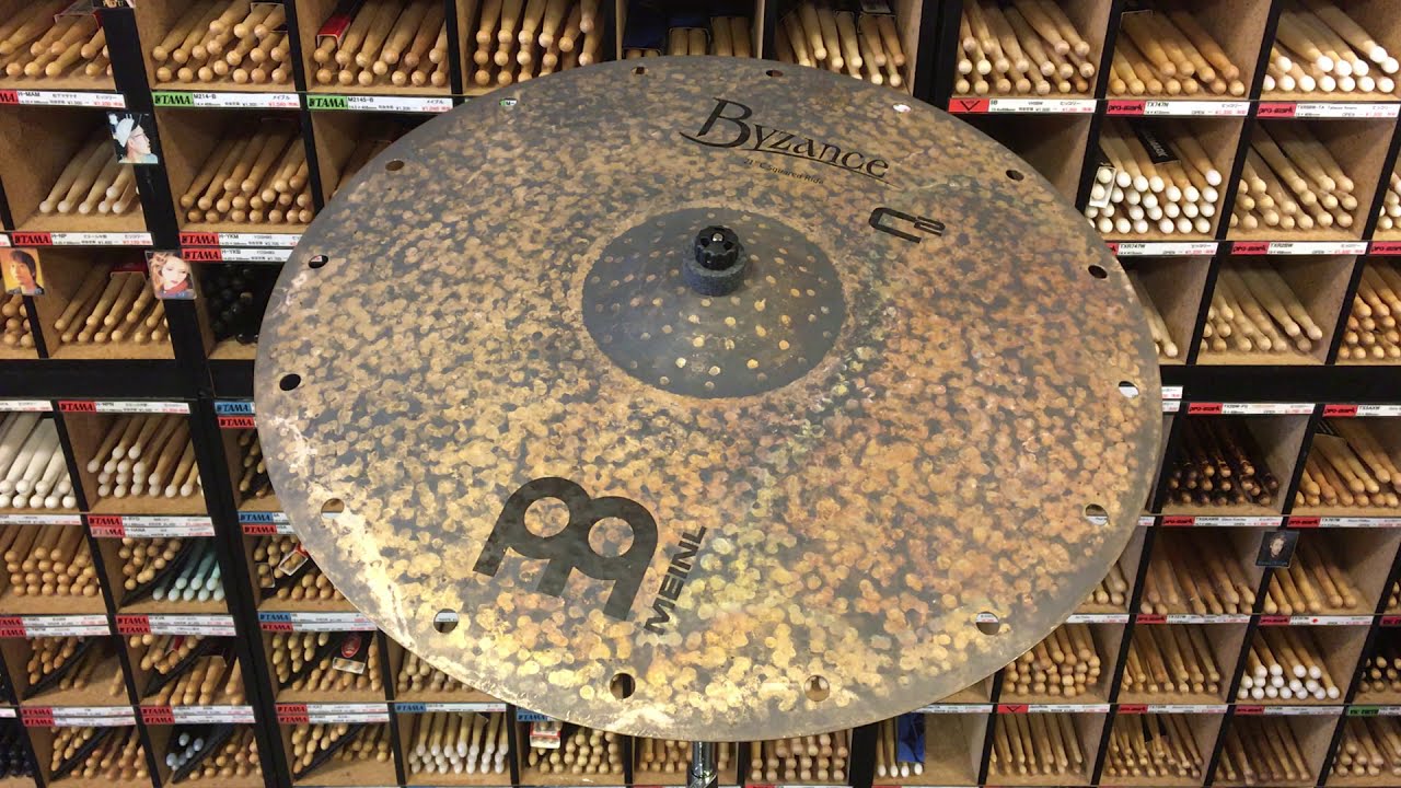 Meinl Chris Coleman S Signature Ride Byzance Vintage 21 C Squared Ride クリス コールマン 21 C スクエア ライド Youtube