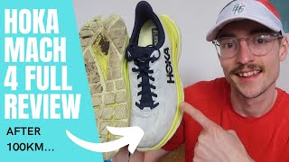 HOKA MACH 4 AFTER 100KM- FULL REVIEW (Tempo, long run, easy test)
