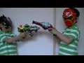 Hero Time Play with Guns ヒーローごっこ 銃で遊んでみました