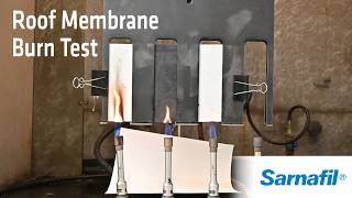 Roofing Membrane Fire Test