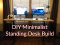 DIY Minimalist Standing Desk DIY Minimalist Standing Desk
