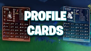 Character & Profile Cards generation - Dainsleif Bot v3.7