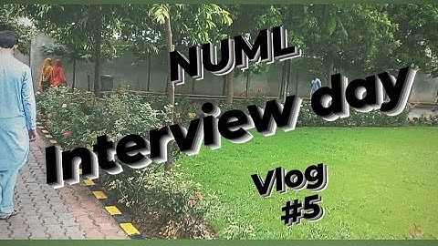 DAY IN THE LIFE |NUML| #vlog 5 |interview day at Numl| |islamabad|UNIVERSITY|  |EP.5|   #numl