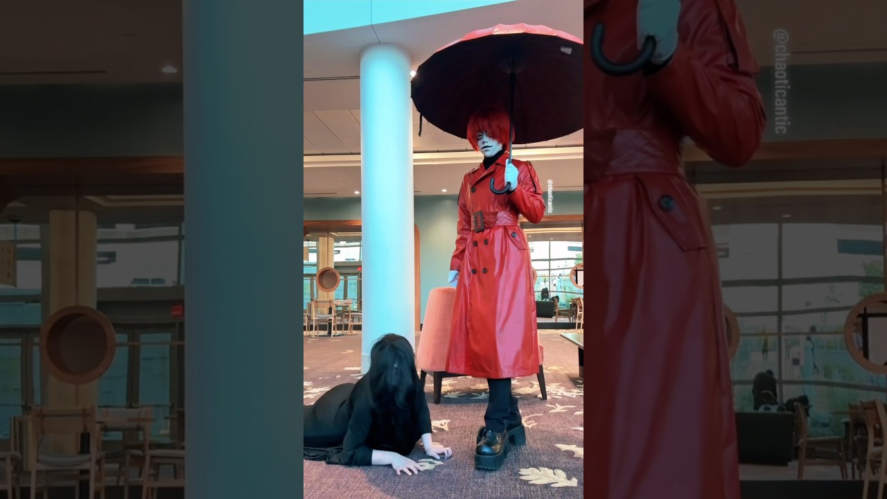 Homicipher real ??? #mrscarletella #mrcrawling #homicipher #cosplay #makeup #anime #manga