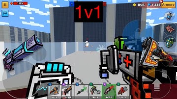 1v1ing a Friend (Pixel Gun 3D)